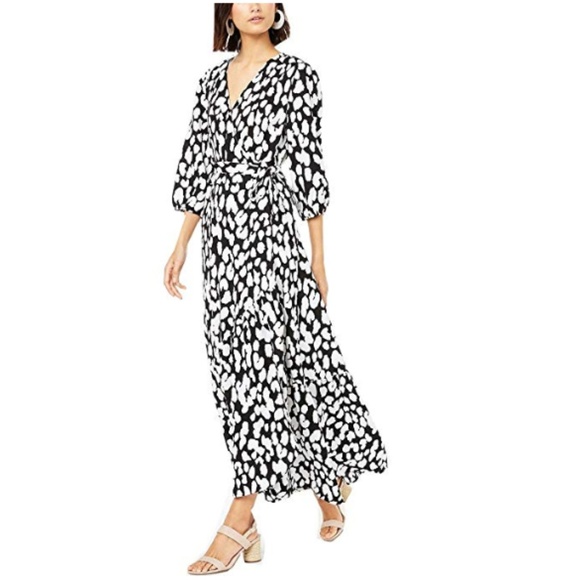 Bar III Dresses & Skirts - NWT BAR III Cheetah Printed Wrap Dress #P10
